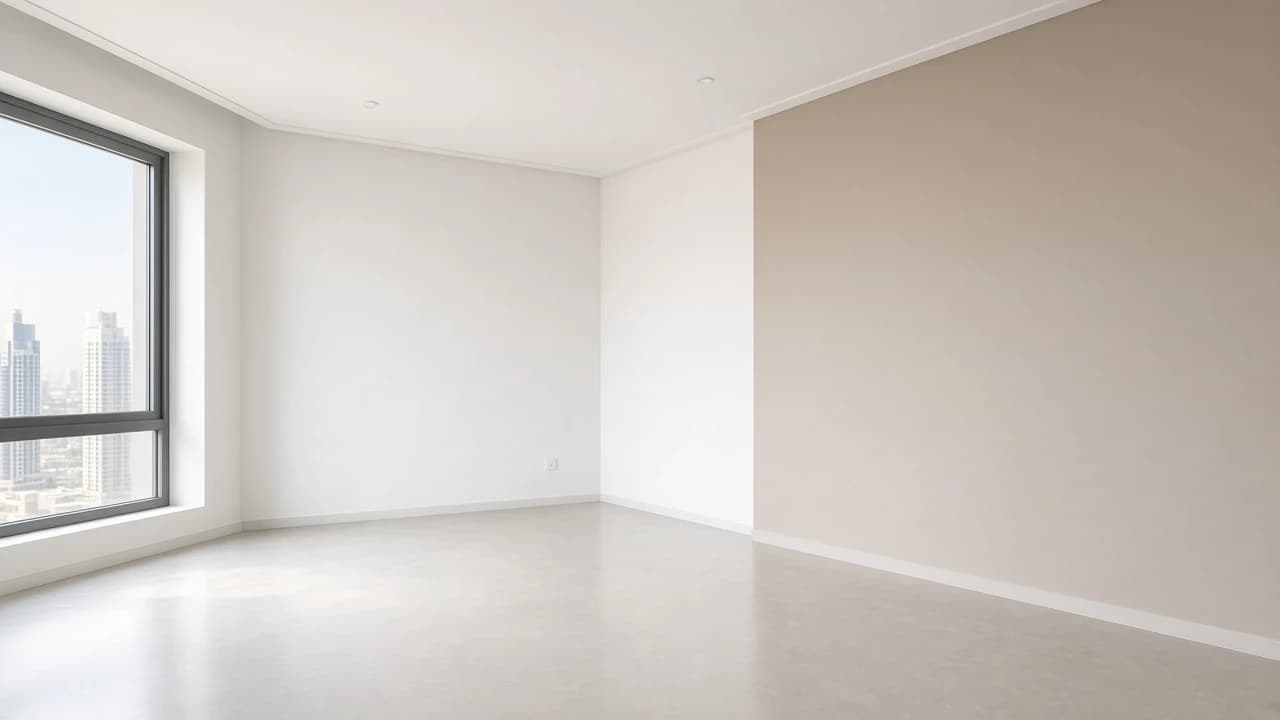 Example finished interior after spray painting (placeholder)
