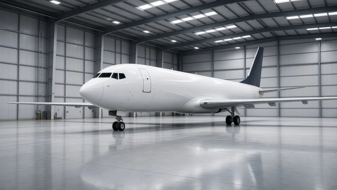 Example aerospace hangar (placeholder)
