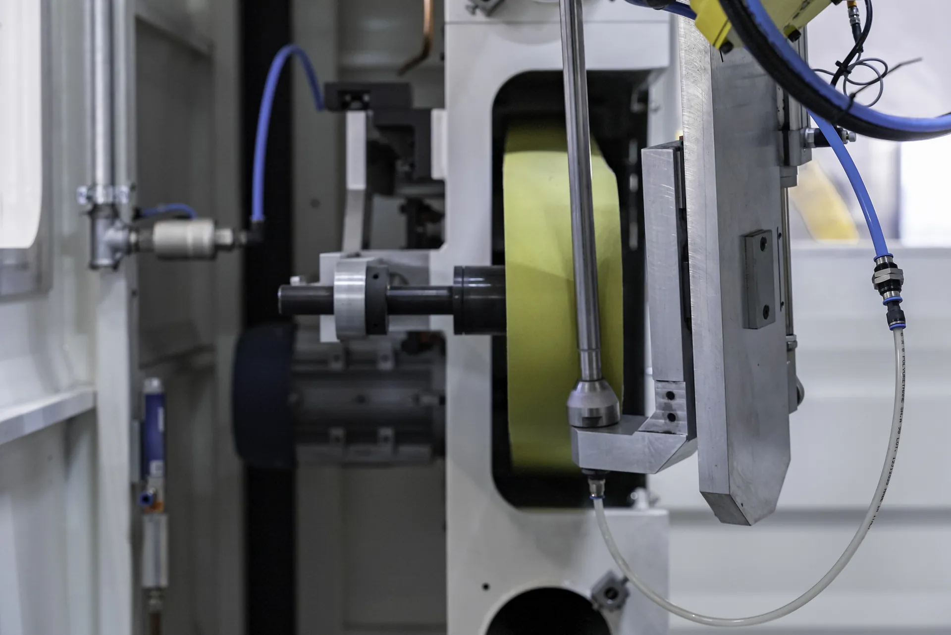 Precision robotic surface finishing on industrial components